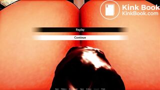 scat eating game scene