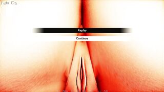 scat eating game scene