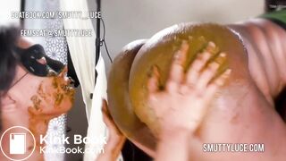 2 Ebony Baddies Shit Feeding each other: Epic Scene