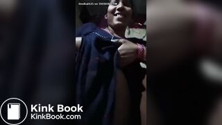 Indian bhabhi undressing boobs show