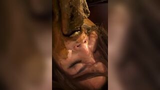 Sexy scat slave - video 2