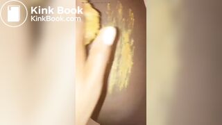 2 ebony friends playing in dookie pt 1