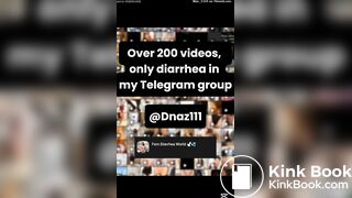 Girl with loose stools