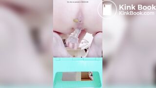 Japanese girl squirts and poops