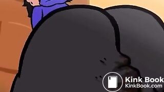 Animated panty poop - video 3