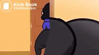 Animated panty poop - video 3