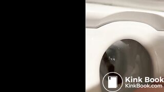 Japanese pajama girl films herself pooping