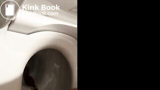 Japanese pajama girl films herself pooping
