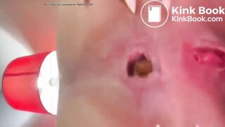 Ice cream with fecal odor