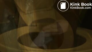 Girl clogged the toilet