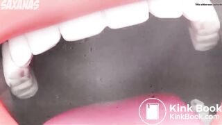 Gwen Takes a hot shit in a trash can