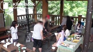 Asian urgent poop during BBQ #1