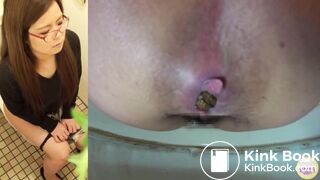 Fart before poop slide out