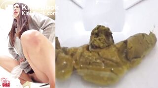 Fart before poop slide out