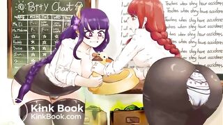 Makima and Raiden fight for the potty