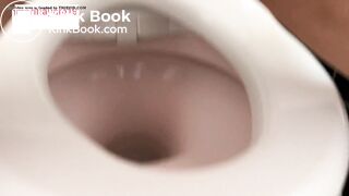 Girl shitting and farting in toilet - video 2