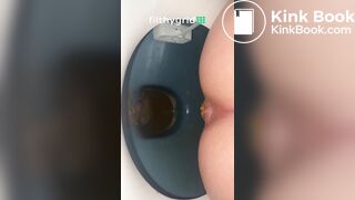 Toilet pooping - video 259