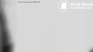 She makes a big poop while pushing with her hand