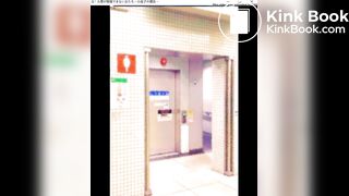 anime girl student diarrhea on the tram end2