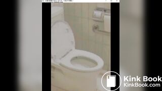 anime girl student diarrhea on the tram end2