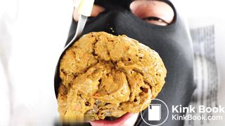 She spoon fed him a lot of shit.( POOP EATING VID).