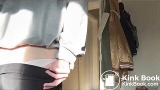 Cute ass girl desperate shits herself