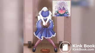 Sakuya Izayoi accidently shits herself