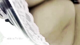 Masked Milf Dildoing and Defecating