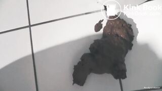 Hot Milf Babe Toilet Big Poop