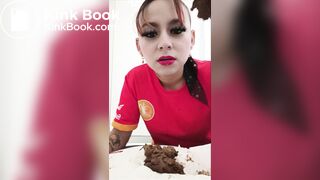She eats her own excrement to fulfill my wishes