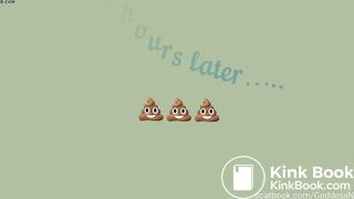 Negra com caganeira duas vezes