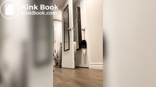 Blue panty poop - video 15