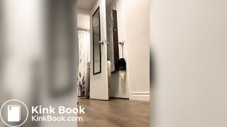 Blue panty poop - video 15