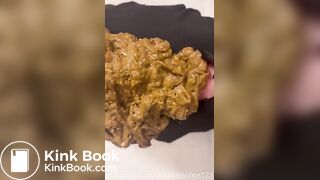 Goddess’s 2nd day feeding shit eater