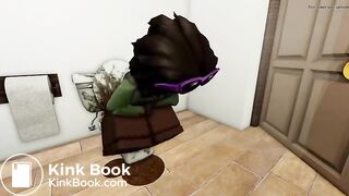 Danna Break the toilet (... Danna Apestosa)