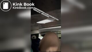 Beautiful girl poops in the toilet 56