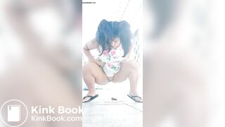 Colombian shit on balcony
