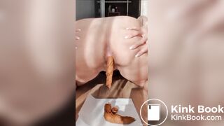 Spanish milf creamy shit