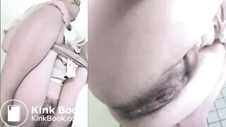 Japanese woman's toilet scene - video 435