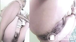 Japanese woman's toilet scene - video 435