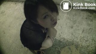 Asian girl Diarrhea And Vomit