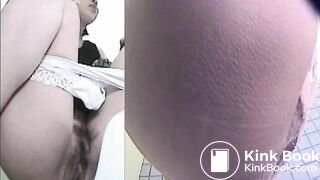 Japanese woman's toilet scene - video 431