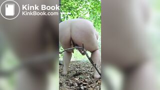 Ugly Fat American Mom Poops In Toilet + Backyard