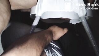 Mistress Iran 2520 Shits into her toilet slave's mouth