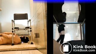 Mistress laughs as she squirts diarrhea on his face