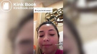 hot girl taking a shit