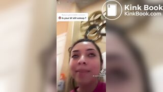 hot girl taking a shit