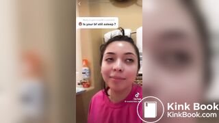 hot girl taking a shit