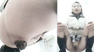 Japanese woman's toilet scene - video 429