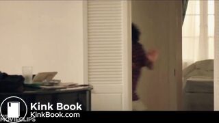 Girl poops in pan scene